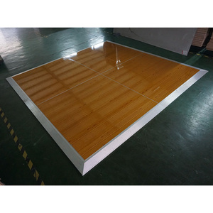 1m x 1m portable plywood party flooring wood dance floor - Product Image 4