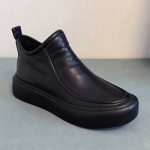 Y 39-44 Nuevos Botines <span class=keywords><strong>de</strong></span> Caña Media <span class=keywords><strong>para</strong></span> <span class=keywords><strong>Hombre</strong></span> con Cremallera y Plataforma Interna, <span class=keywords><strong>Zapatos</strong></span> Casuales Cómodos y <span class=keywords><strong>de</strong></span> Moda - Product Image 2