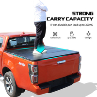 Couvercle de tonneau à trois volets en aluminium dur à verrouillage étanche pour Toyota pour Tacoma NP300 Ford F150 Ranger T6 T7 T8 Electric Sierra