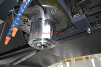Centro de Mecanizado CNC de Gran Resistencia XH6025, Carrera de Eje X de 6000mm, Husillo BT50, 24ATC, Guías Hiwin de Taiwán, Fresadora de Metal