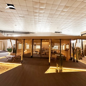Tende da Safari di Lusso per <span class=keywords><strong>Glamping</strong></span> con Bagno, Struttura in Legno e Tela per Hotel, <span class=keywords><strong>Resort</strong></span> e Abitazioni Private Personalizzate - Product Image 3