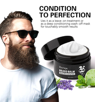 Propre marque 100ml ours croissance pâte hydratante romarin parfumé Super fort améliore le soin de la barbe pour la croissance des poils du visage