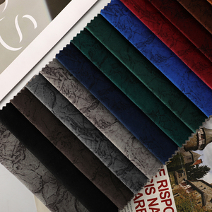 Chất lượng cao 100% polyester nhung sofa vải thoáng khí đồng bằng dệt kim bọc vật liệu cho ghế sofa và đồ nội thất - Product Image 5