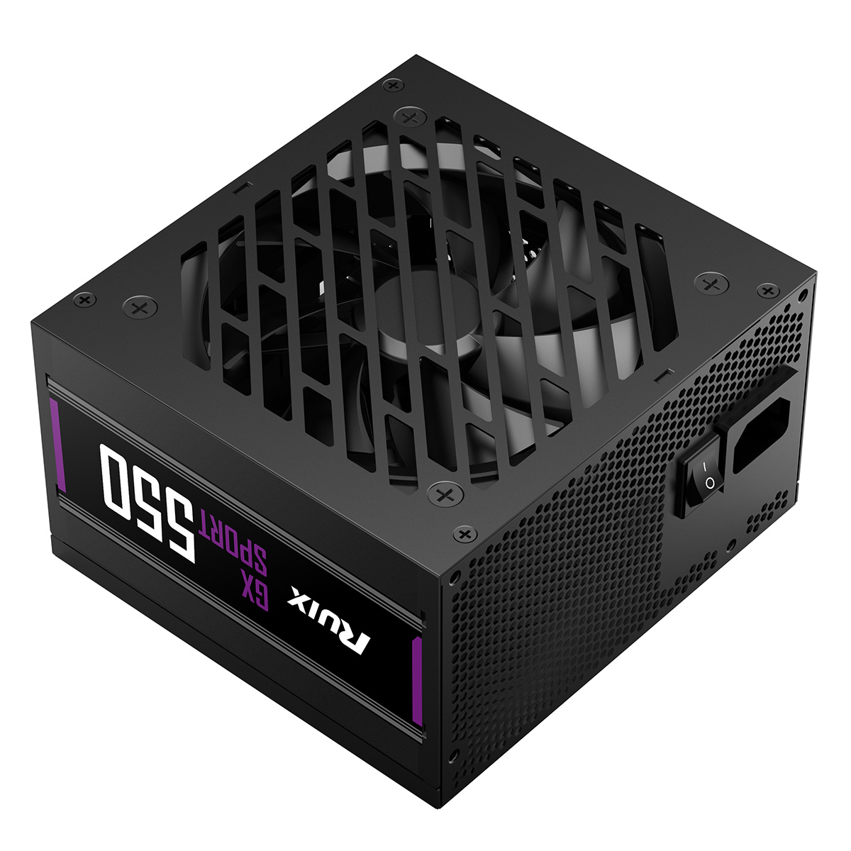 Ruix GX550 550W Power Supply for PCs - 80 Plus Bronze Rated, 20+4