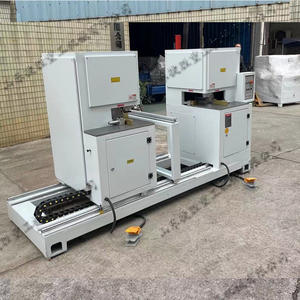 <span class=keywords><strong>Sierra</strong></span> Ingletadora <span class=keywords><strong>de</strong></span> Doble Extremo y Ángulo Recto para Cortes <span class=keywords><strong>de</strong></span> Inglete en Gabinetes Estilo Americano, para Cortar Madera, Aluminio y Tableros <span class=keywords><strong>de</strong></span> PVC - Product Image 1