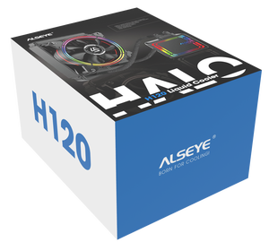 ALSEYE refrigeración líquida para ordenador y enfriador de <span class=keywords><strong>CPU</strong></span> agua con refrigeración por agua RGB AIO - Product Image 6