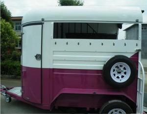 Carrozas Galvanizadas Económicas para Caballos con Espacio para 2 Caballos, Carroza para Remolque de Carga - Product Image 2