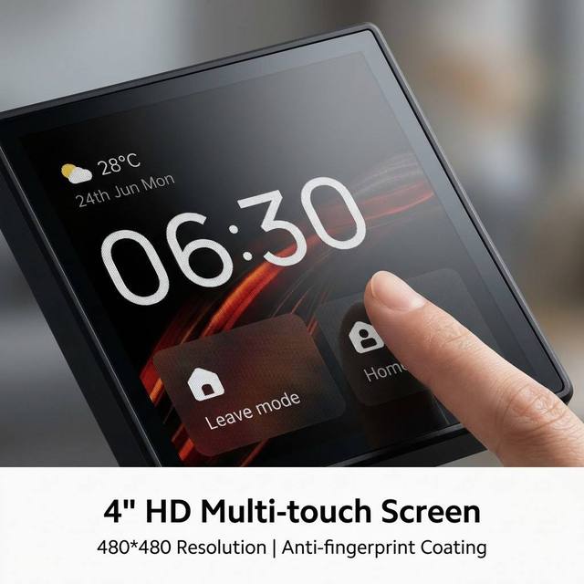 Tuya WiFi Smart Home Gateway Touch Screen Zigbee Central Control Panel Home Automation System