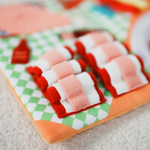 Köpek snuhide gizlemek ve kitap serisi barbekü menü köpek bulmaca oyuncak aramak - Product Image 4