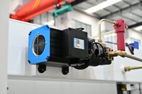 Presse CNC électro-hydraulique servo à commande Delem DA53T, plieuse de tôles d'acier et d'aluminium entièrement automatique à 4 axes, haute précision, 110T