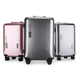 最受欢迎的男女通用手带轮子便携式旅行箱收纳器铝框行李箱