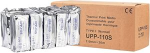 Rouleau de papier thermique pour imprimante à ultrasons UPP 110S et UPP 110HG, recyclable, pour examen médical - Product Image 5