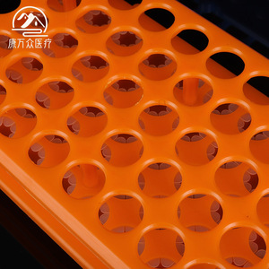 Soporte para Tubos de Ensayo Kangwanzhong, Plástico, 96 Pocillos, para Uso en Laboratorio, Soporte para Tubos de Centrífuga, Grado Médico - Product Image 1
