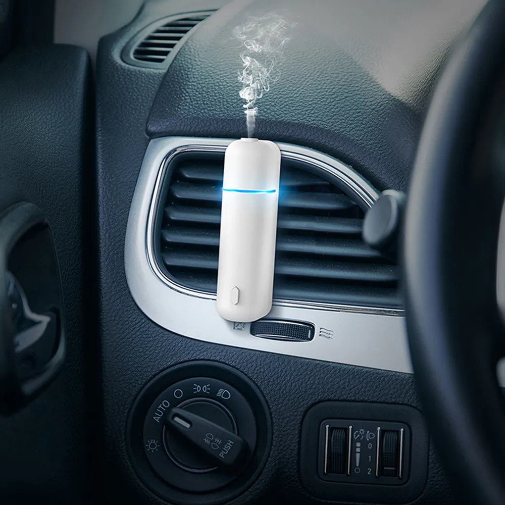 SCENTA Professional Cordless Air Perfume Fragrance Car Diffuser Small No Water Oil Refill USB Electric Aroma Diffuser For Car
