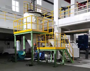 Mesin Pulverizer pengiriman pabrik bahan Jet Mill katoda pemrosesan bubuk untuk industri energi baru