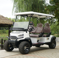 Chariot de golf et chariot utilitaire compact, style buggy de golf, pour les loisirs personnels quotidiens dans la cour