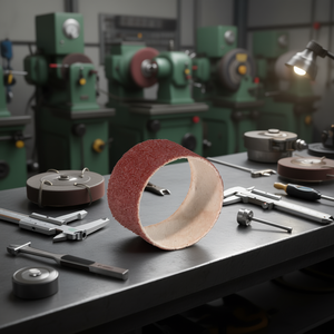 Manga de tela abrasiva de corindón de 10x10 mm para pulido y rectificado de precisión - Product Image 3