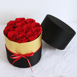 Commerce extérieur transfrontalier Chine, fleur éternelle, seau de fleurs, fleur préservée, boîte à fleurs, cadeau de la fête des amoureux, cadeau de la Saint-Valentin, cadeau de rose - Product Image 4