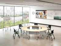 Bureau pliable moderne en fer – Polyvalent pour la maison et le bureau, adapté aux étudiants – Gamme exclusive de styles