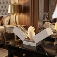 Boîtes cadeaux rigides en papier de luxe personnalisées, emballage avec ouverture magnétique à double porte, logo en feuille d'argent pour les cadeaux cosmétiques