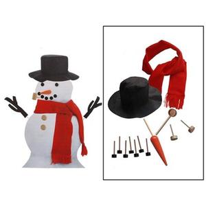Hot Sale Winter Kit Snowman Decoration Making Kit <b>Christmas</b> Figurine & Toy Pieces - Product Image 6