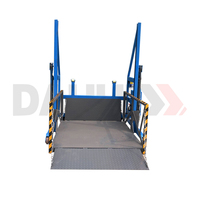 Plataforma Elevadora Hidráulica Portátil Móvil de 2 y 3 Toneladas para Uso en Construcción, Carga y Descarga