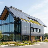 Module solaire photovoltaïque mono 660W avec verre de couverture à haute transmittance, améliore la production pour l'installation solaire domestique générale