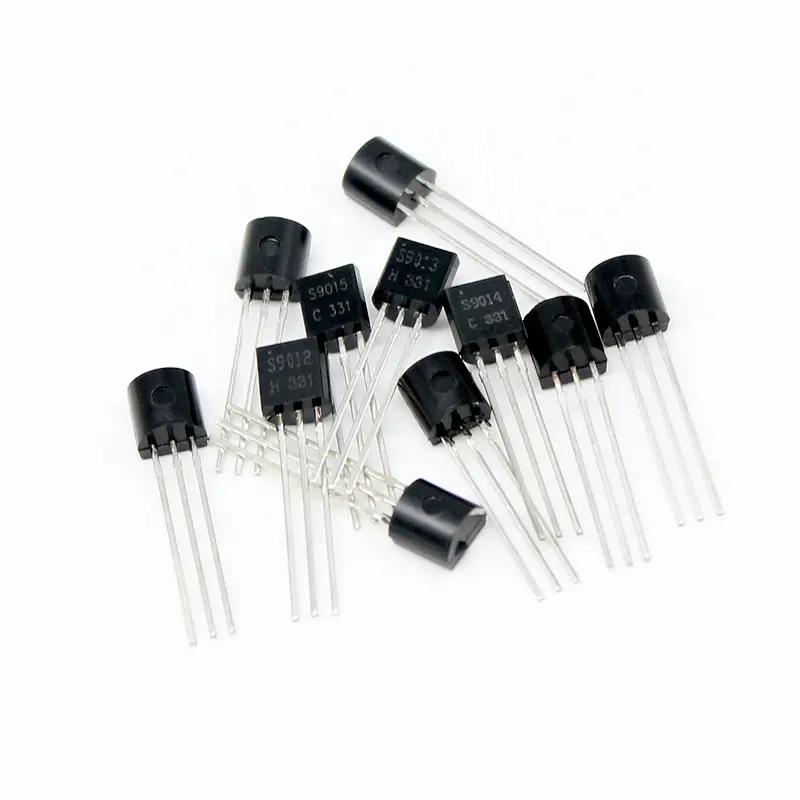 100PCS/Lot PNP NPN Transistors Kit TL431A 2N2222 2N3904 2N5551 BC337 BC547 BC548 BC557 S8050 TO-92 package radio transistor