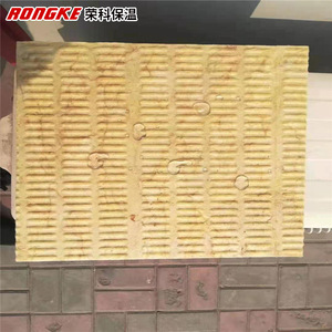 Panneau d'isolation thermique en laine de roche Rongke 1200x1200mm pour murs extérieurs de bâtiments, toitures et tuyaux de chaudières industrielles - Product Image 5