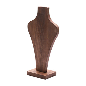 现货实木创意北欧风格花瓶项链展示架锁骨链首饰架金华原产地珠宝柜台商品 - Product Image 5