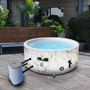 Bains à remous gonflables en PVC <span class=keywords><strong>pour</strong></span> 2 à 4 personnes de conception moderne <span class=keywords><strong>pour</strong></span> les athlètes et la récupération de villa <span class=keywords><strong>pour</strong></span> les hôtels et les sports d'intérieur et de plein air <span class=keywords><strong>SPA</strong></span> Water Pool - Product Image 5