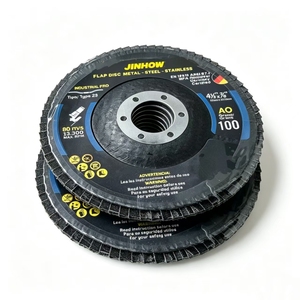 <span class=keywords><strong>Disque</strong></span> à lamelles abrasif de type 29 AO de 115 mm pour le polissage de l'acier inoxydable et du métal, roue à lamelles de 4,5 pouces - Product Image 3