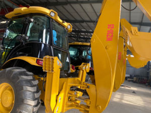 हॉट सेलिंग बैकहो लोडर हाइड्रोलिक हैमर बैकहो उत्खनन व्हील लोडर बिक्री के लिए फ्रंट लोडर युनेई इंजन - Product Image 4