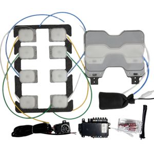 Masajeador de Asiento de Coche Inteligente con 12 Puntos de Presión, Bolsa de Aire Integrada, Soporte Lumbar Neumático de 4 Vías para Toyota Land Cruiser Universal - Product Image 3