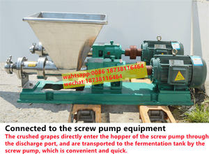 Alle In Een Druif <span class=keywords><strong>Cherry</strong></span> Aardbei Crusher Druif De-Die Voortvloeien En Verpletterende Machine Druif Pulp Extraheren Machine - Product Image 2