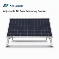 Support de montage solaire en aluminium anodisé anti-corrosion Neovehicle 6005-T5 pour systèmes photovoltaïques montés sur véhicule, installation facile