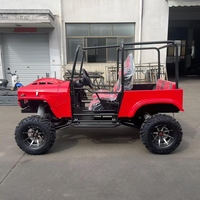 Mini jeep 4x4 à essence 300cc 350cc, haute vitesse, 2/4 places, mini jeep électrique, chariot buggy, véhicules côte à côte