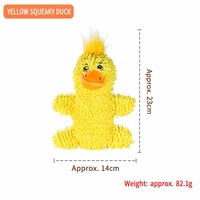 Jouet à mâcher pour chien en peluche texturée, couineur, à picots pour le nettoyage des dents, avec son original, pour chiot, vente en gros, usine OEM personnalisée