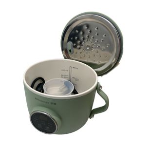 طباخ أرز محمول بقوة 550 واط، طباخ أرز صغير مع تحكم حاسوبي، وعاء داخلي سيراميك موفر للطاقة - Product Image 2