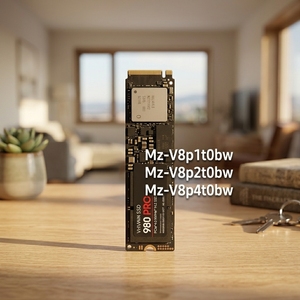 SSD interne haute vitesse Original 980 PRO M.2 NVMe 1 To 2 To 4 To <span class=keywords><strong>Mz</strong></span>-V8p1t0bw / <span class=keywords><strong>Mz</strong></span>-<span class=keywords><strong>V8p2t0bw</strong></span> / <span class=keywords><strong>Mz</strong></span>-V8p4t0bw - Product Image 3