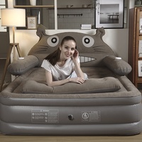 Matelas Gonflable Intelligent Personnalisé avec Logo en PVC Flocqué pour Chambre