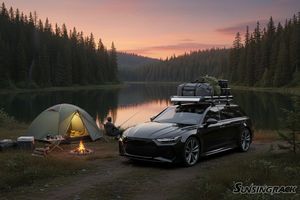 アルミ合金ユニバーサル取り外し可能ルーフラックバスケット荷物ラック4X4アクセサリー - Product Image 3