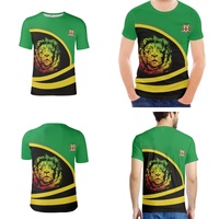 Ropa Rasta al por Mayor, Ropa Jamaicana, Camisa Jamaica para Hombre, Camisetas Jamaica