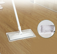 Produit Tendance à venir en 2026 : Tampon de serpillière carré jetable en microfibre pour le nettoyage des sols, articles ménagers