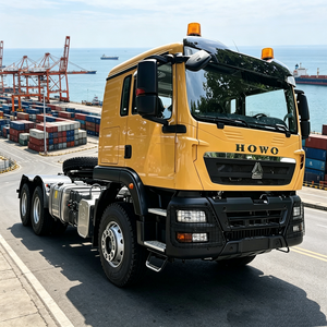 Camión Tractor HOWO TX 6x4 <span class=keywords><strong>de</strong></span> 450HP, Camión <span class=keywords><strong>de</strong></span> Servicio Pesado para Transporte <span class=keywords><strong>de</strong></span> Contenedores, Camión con Remolque Sinotruk HOWO - Product Image 1