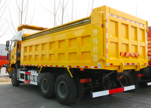 FAW New J6P 6X4 Diesel Euro 2 Dump 351HP - 450HP Dump Truck Left Steering 30 Ton <b>10</b> Wheel Dump Trucks - Product Image 2