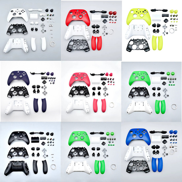 Repuesto Repair Parts Mod Kit Full Mando Control Carcasa Housing Cover Shell for Para De Xbox Series One Serie S X Controller