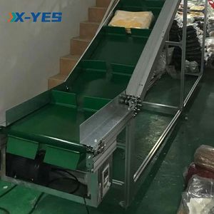 X-YES hợp lý hóa hoạt động với Vận chuyển nhanh sản xuất sản phẩm Túi đầu ra PVC bên băng tải thang máy - Product Image 3