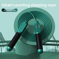 Corde à sauter lestée intelligente sans fil en ABS pour adultes, double usage, pour fitness à domicile, personnalisable