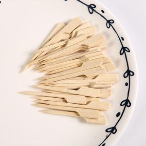 Palillos de Bambú de 9 cm, Palillos Ecológicos para Aperitivos, <span class=keywords><strong>Tapas</strong></span>, Comida para Compartir, Catering para Fiestas - Product Image 3